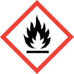 Flame pictogram.