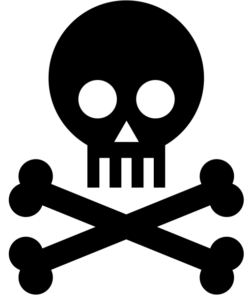 Skull sign.